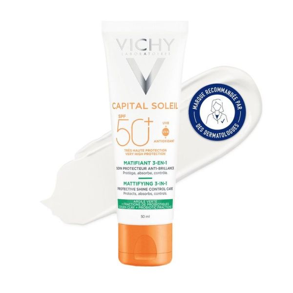 Vichy Capital Soleil SPF50+ crème matifiante 3 en 1 50ml