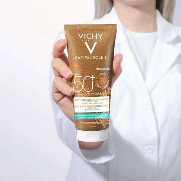 Vichy Capital Soleil lait solaire Éco-Conçu SPF50+ 200ml