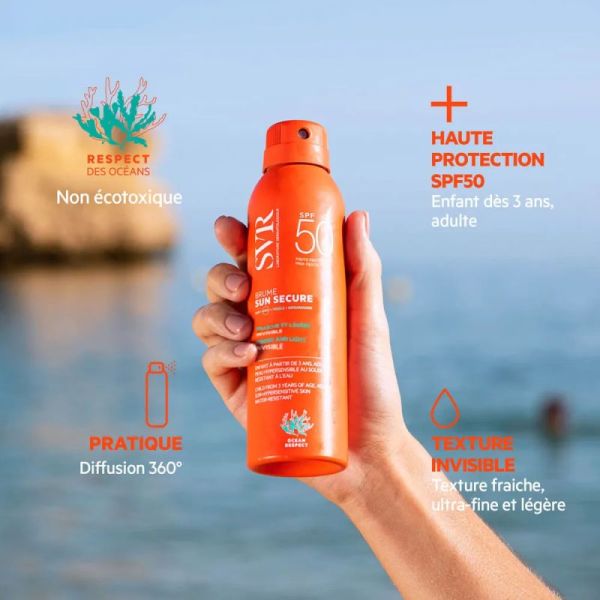 SVR Sun Secure brume fraîche SPF50+ 200ml