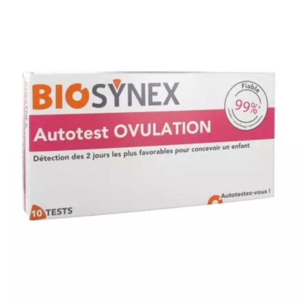 Biosynex Exacto test d'ovulation 10 tests
