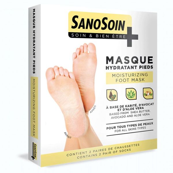 Sanosoin masque hydratant pieds 1 unité