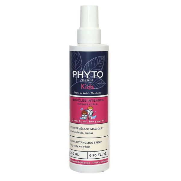 Boucles intenses spray démêlant magique cheveux frisés crépus 200ml