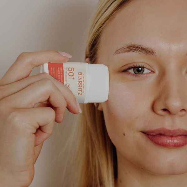Laboratoires de Biarritz stick solaire SPF50+ Blanc 12g