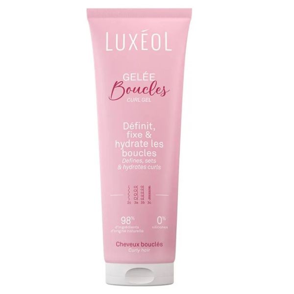 Luxeol Gelée boucles 2C à 3C cheveux bouclés 250ml