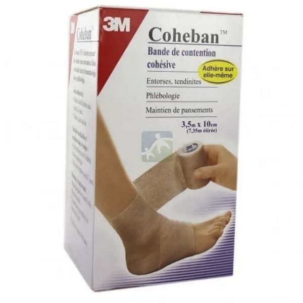 Coheban Chair Bande de Contention Adhésive 3,5 m x 10 cm