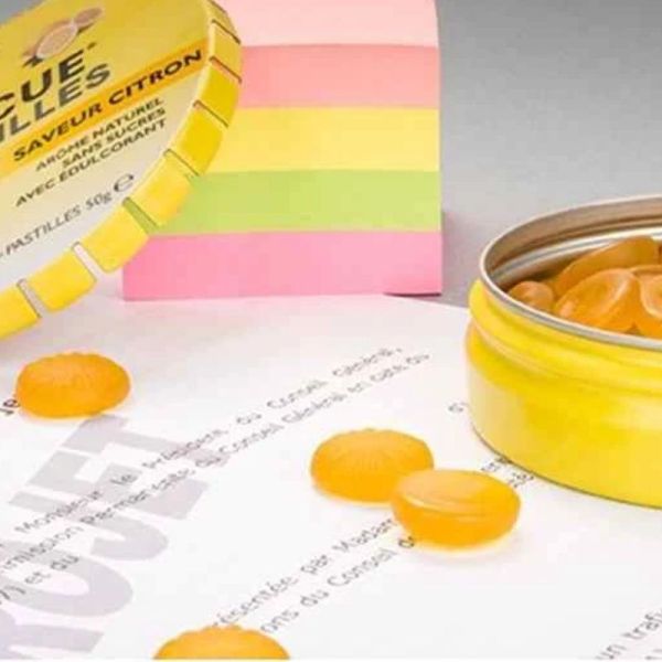 Bach Rescue pastilles saveur citron 50g