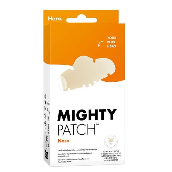 Hero Mighty Patch Nose 10 patchs hydrocolloïdes