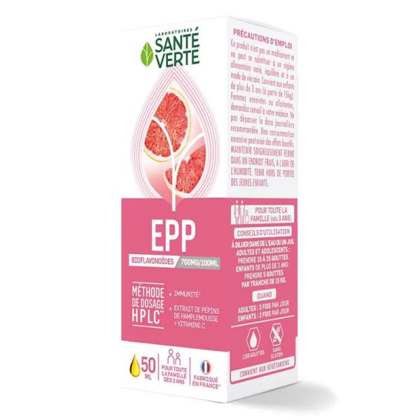 Sante Verte Epp 700 extrait de pepins de pamplemousse 50ml