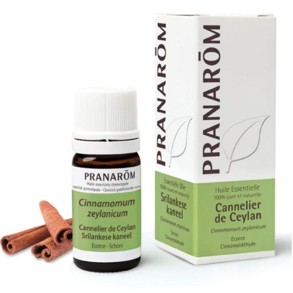 Pranarôm huile essentielle Cannelier de Ceylan Bio 5 ml