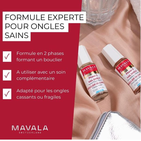 Mavala Bouclier de l'ongle 2 flacons 10ml
