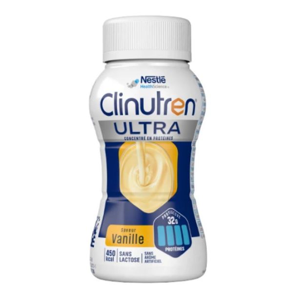 Clinutren Ultra boisson concentrée Vanille 4 x 200ml