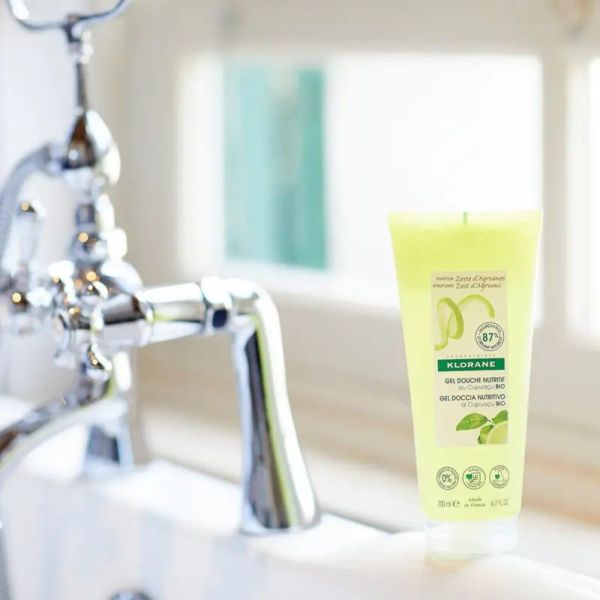 Klorane crème douche nutritive Zeste d'Agrumes 200ml