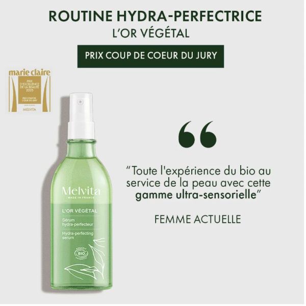 Melvita L'Or Végétal sérum hydra-perfecteur corps bio 100ml