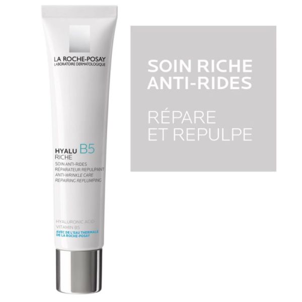 Roche Posay Hyalu B5 Riche soin anti-rides réparateur repulpant 40 ml