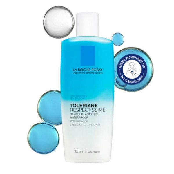Roche Posay Tolériane Respectissime démaquillant yeux waterproof 125ml