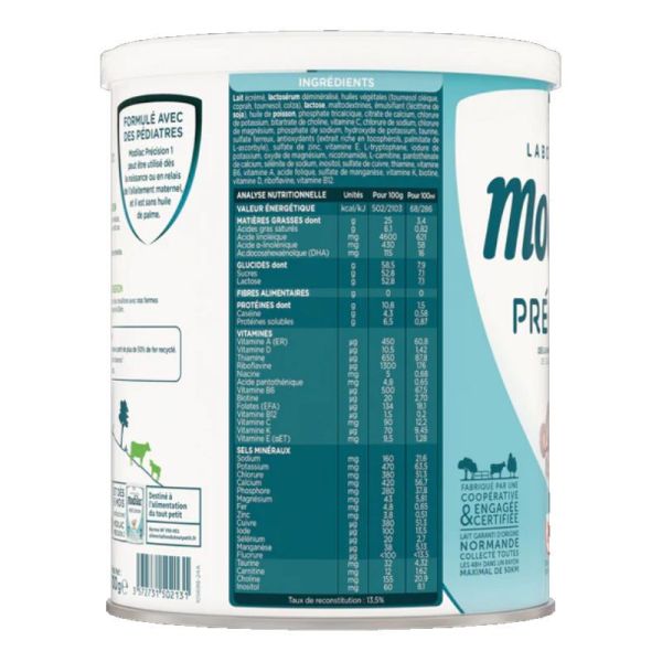 Modilac Precision lait en poudre 1 0 à 6 mois 700g
