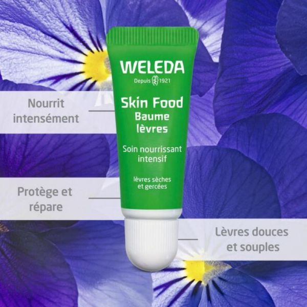 Weleda Skin Food baume lèvres soin nourrissant Intensif 8ml