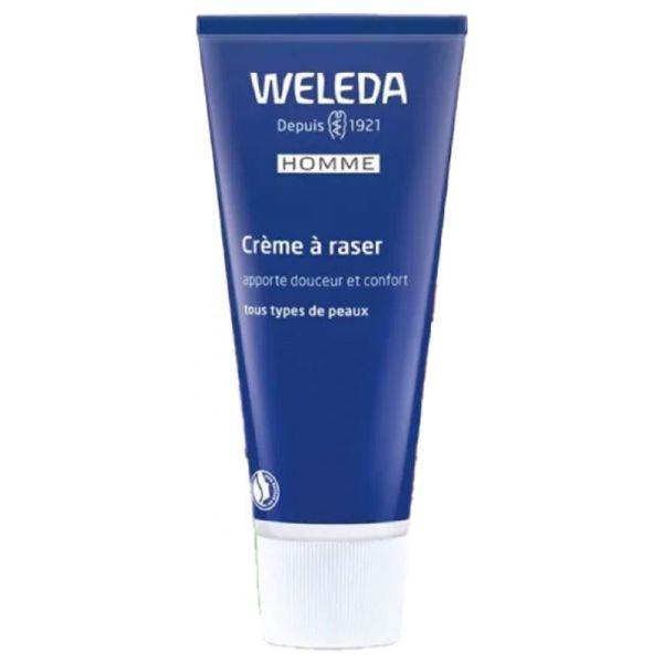 Weleda crème à raser peaux sensibles 75ml