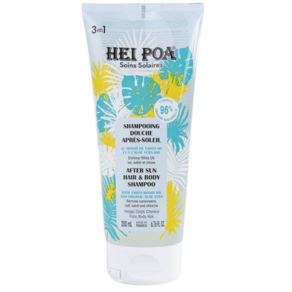 Hei Poa Monoï shampoing douche après soleil 200ml