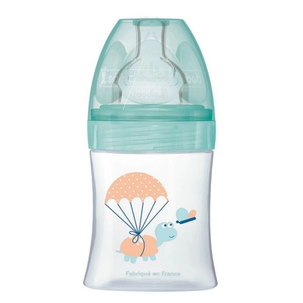 Dodie Biberon Sensation+ parachute débit 1 0-6 mois 150ml