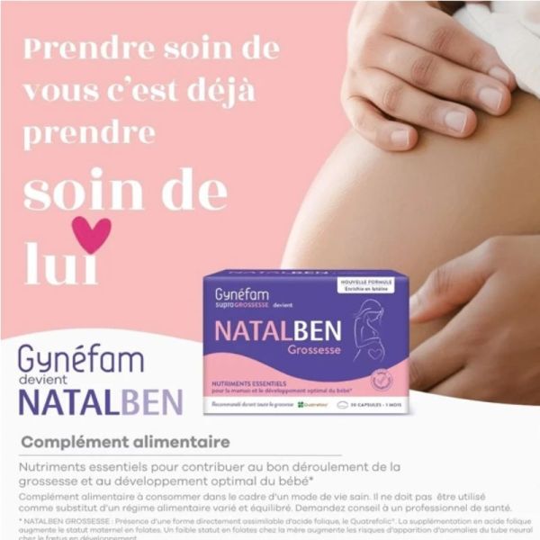 Natalben Grossesse 30 capsules