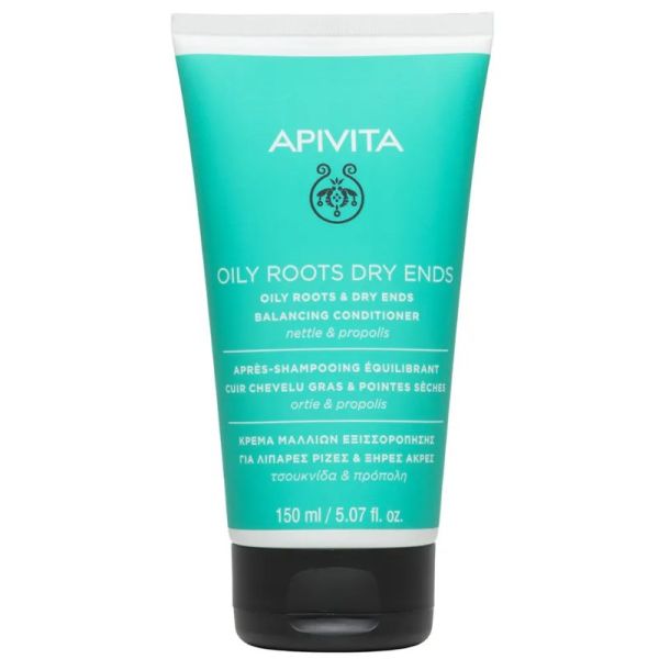 Apivita Après-shampoing pour racines grasses et pointes sèches 150ml