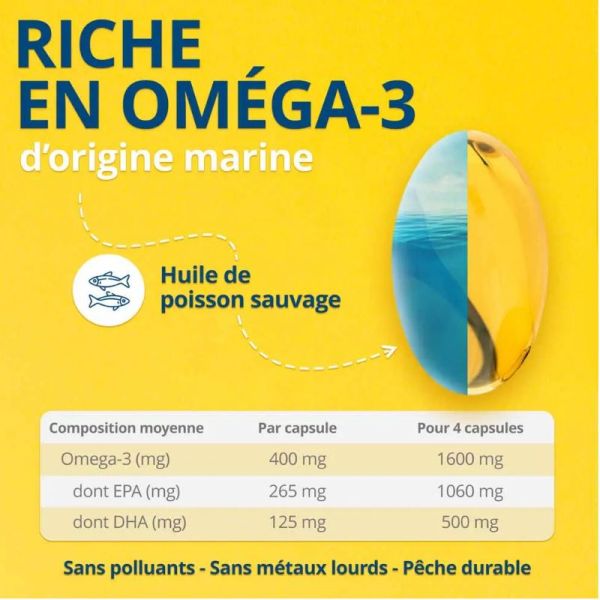 OM3 équilibre émotionnel 60 capsules