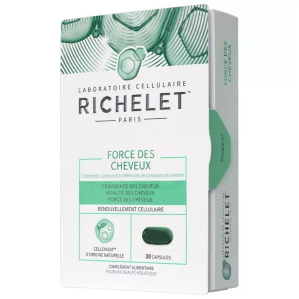 Richelet Force des cheveux 30 capsules