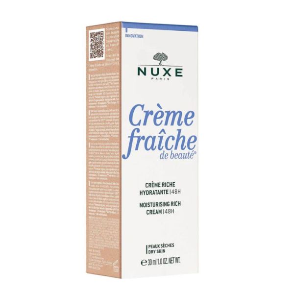 Nuxe Crème Fraîche crème Riche hydratante 48H 30ml