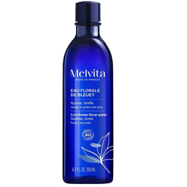 Eau florale bleuet des champs bio 200 ml
