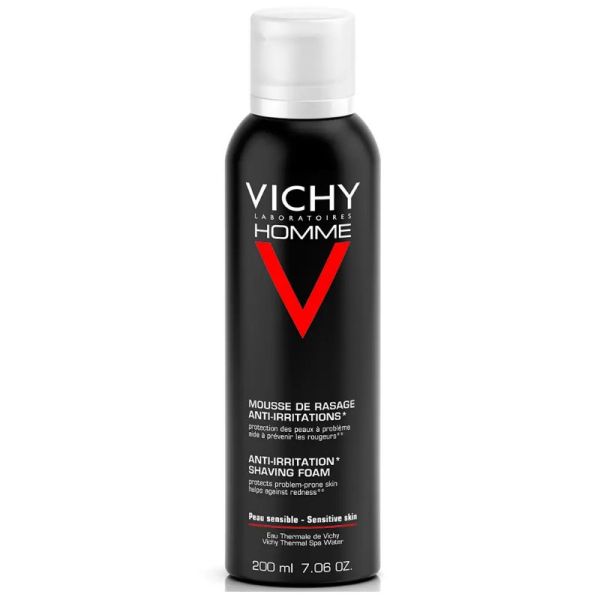 Vichy Homme mousse de rasage anti-Irritations 200ml