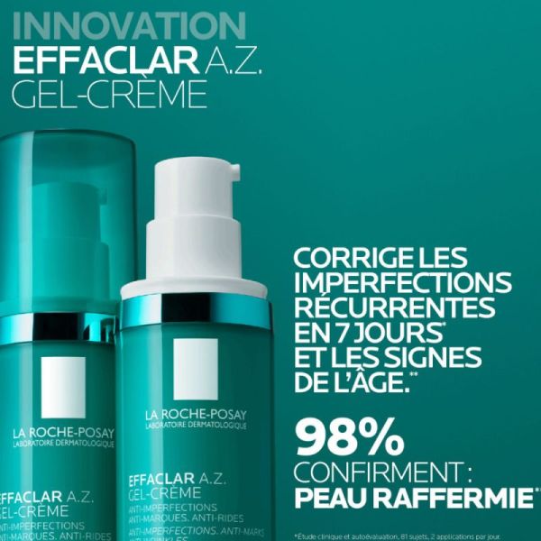 Roche Posay Effaclar A.Z. gel crème anti-imperfections 40ml