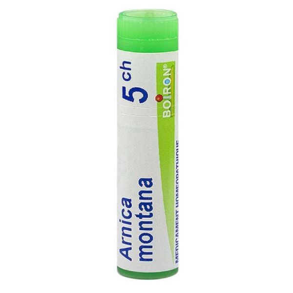 Boiron Arnica Montana dose 5CH tube dose.