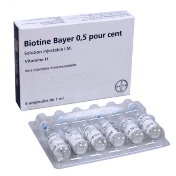 Bépanthène 250mg/ml solution injectable 6 ampoules 2 ml