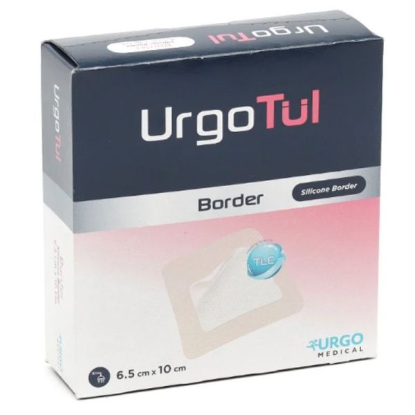 Urgo Urgotul Border 6,5 x 10cm 10 pansements hydrocellulaires