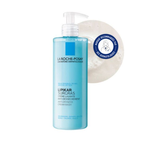 Roche Posay Lipikar surgras crème lavante anti dessèchement 400ml