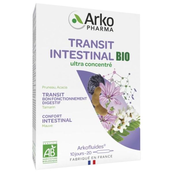 Arkofluides Transit Intestinal Bio 20 Ampoules