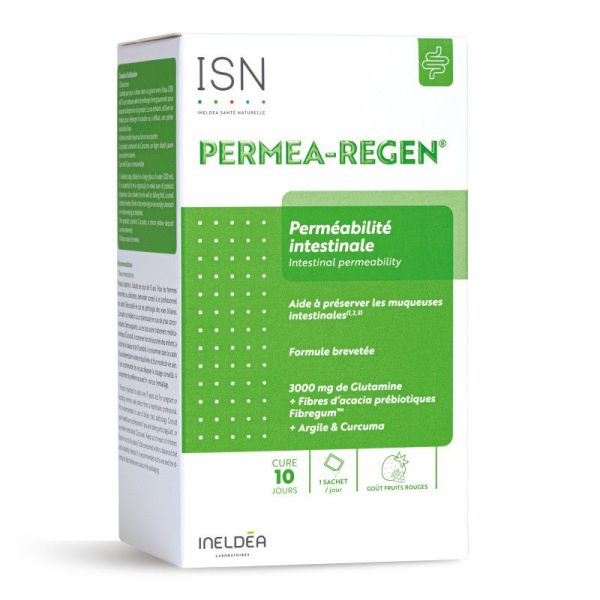 Ineldea Permea-regen 10 sachets arôme fruits rouges