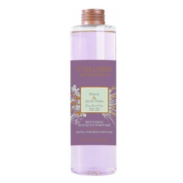 Collines de Provence recharge bouquet parfumé Figue Aloe Vera 200ml