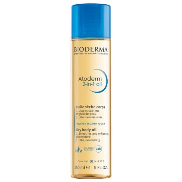 Atoderm 2-in-1 Oil Huile sèche corps 150 ml