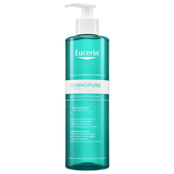 Eucerin DermoPure Clinical gel nettoyant 400 ml