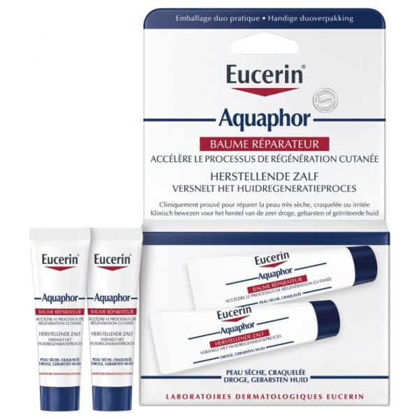 Eucerin Aquaphor baume réparateur cutané lot de 2 x 10 ml