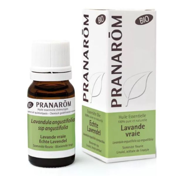 Pranarom Huile essentielle Lavande vraie ou fine bio 10ml