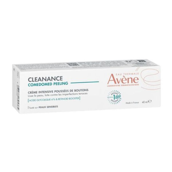 Avène Cleanance Comedomed peeling crème intensive poussées de boutons 40ml