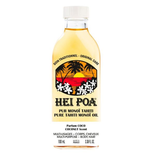 Hei Poa Pur Monoï Tahiti parfum Coco 100ml
