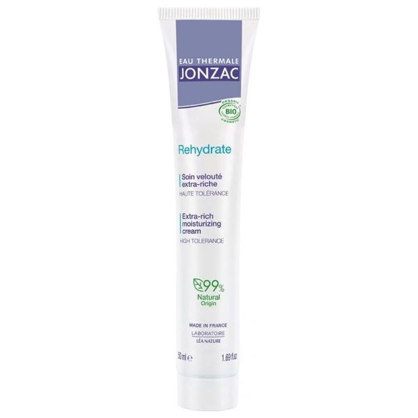 Eau de Jonzac REhydrate Soin Velouté Extra-Riche Bio 50 ml