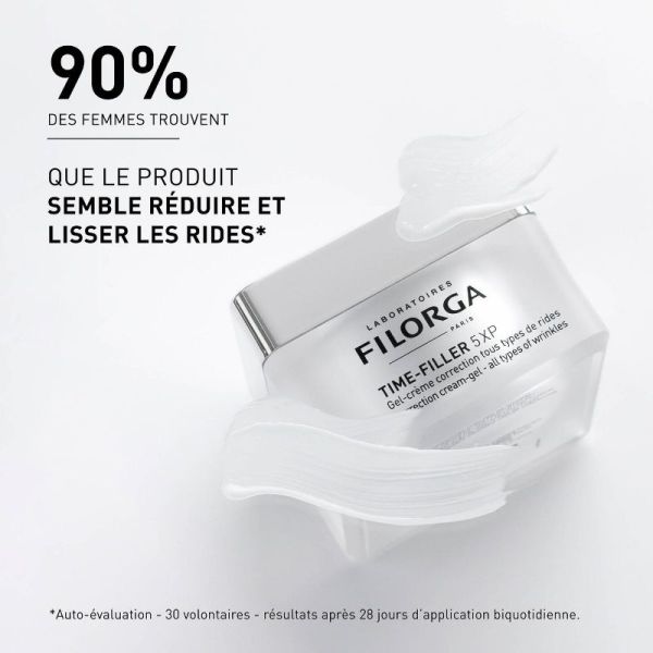 Filorga  Time-Filler 5XP gel-crème jour acide hyaluronique anti-rides 50ml