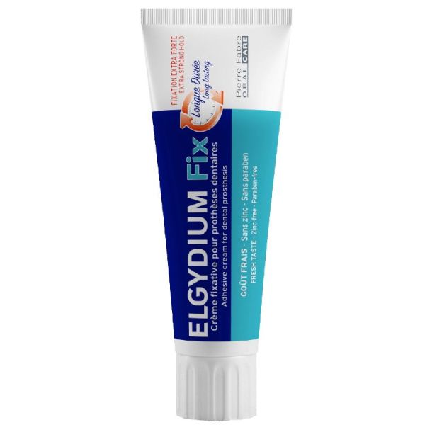 Elgydium Fix crème fixative pour prothèse dentaire extra forte 45g
