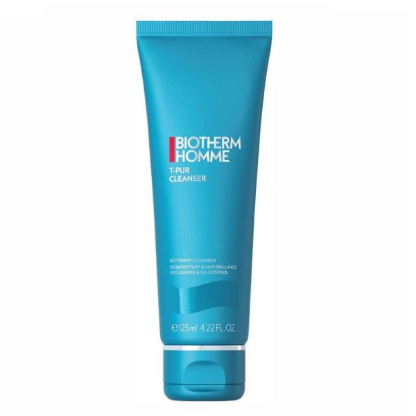 Biotherm Homme T-Pur nettoyant visage purifiant au zinc 125ml