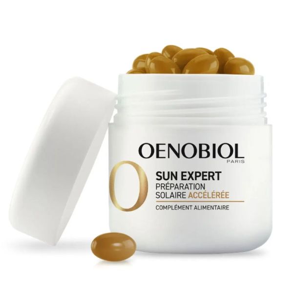 Oenobiol Sun Expert préparation solaire accélérée 15 capsules